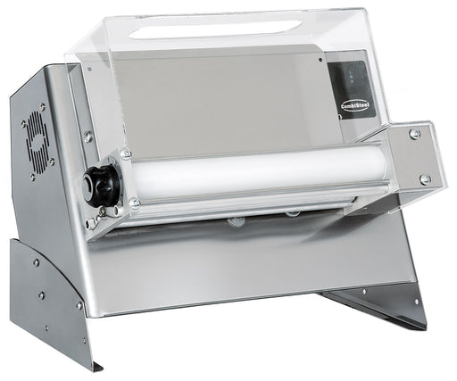 Combisteel commercial dough roller with stainless steel rollers and control panel