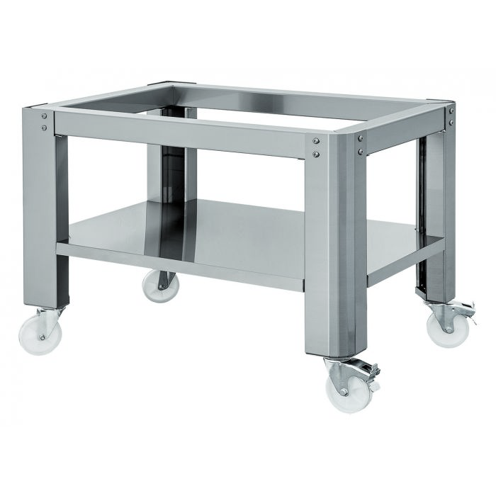Stainless steel pizza oven support stand frame