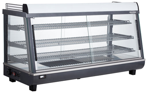 Combisteel DISPLAY 186L countertop hot display with LED lighting and three grids