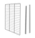Stainless steel grid with holders for 2/1GN gastronorm refrigeration units