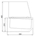 Stainless steel refrigerated counter top with 10 x 1/3 GN capacity and digital controls view 2