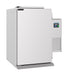 Stainless steel single door waste refrigerator with right hand hinge and digital display