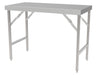 Combisteel TABLE 1500 fold down work table, stainless steel, 1500mm width