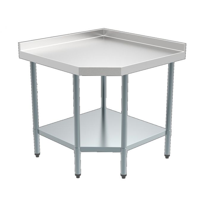Combisteel 700 Corner Table Flat Packed 900/900