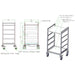 Combisteel Basket Trolley 500X500