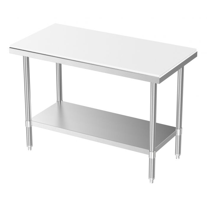 Combisteel 700 Cutting Worktable Bottom Shelf Flat-Packed 1000