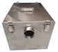 Combisteel stainless steel grease trap, compact countertop model view 2