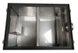 Combisteel stainless steel grease trap, compact countertop model view 4