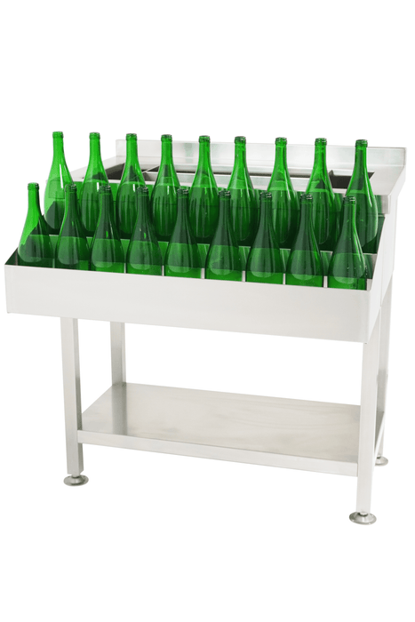 Stainless steel cocktail bar station with 900mm width, compact mixing counter. view 5