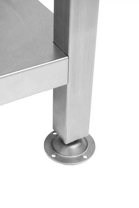 Combisteel stainless steel cocktail bar station with integrated sink and prep surface view 6