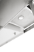 Combisteel stainless steel cocktail bar station with integrated sink and prep surface view 7