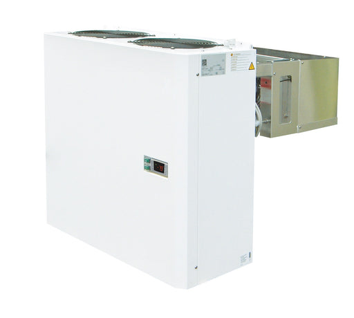 Combisteel wall-mounted straddle-type freezer engine unit, stainless steel finish