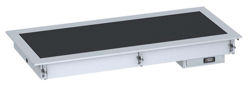Combisteel black ceramic heated drop-in top unit with temperature controls