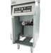 Stainless steel freestanding electric fryer with single 25 litre tank and digital display view 6
