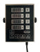 Stainless steel digital kitchen timer with four independent channels