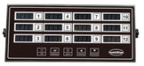 Stainless steel digital kitchen timer with 12 independent channels and digital display