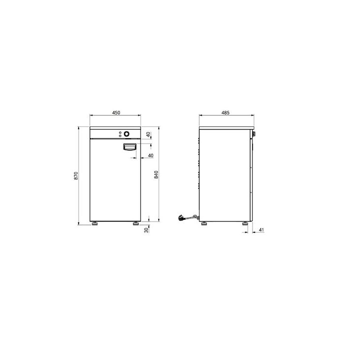Combisteel Plate Warmer 1 Door