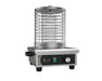 Stainless steel tabletop hot dog warmer with capacity for hot dogs up to 240mm