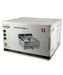 Stainless steel 25-litre electric countertop fryer with drain valve and single basket view 3