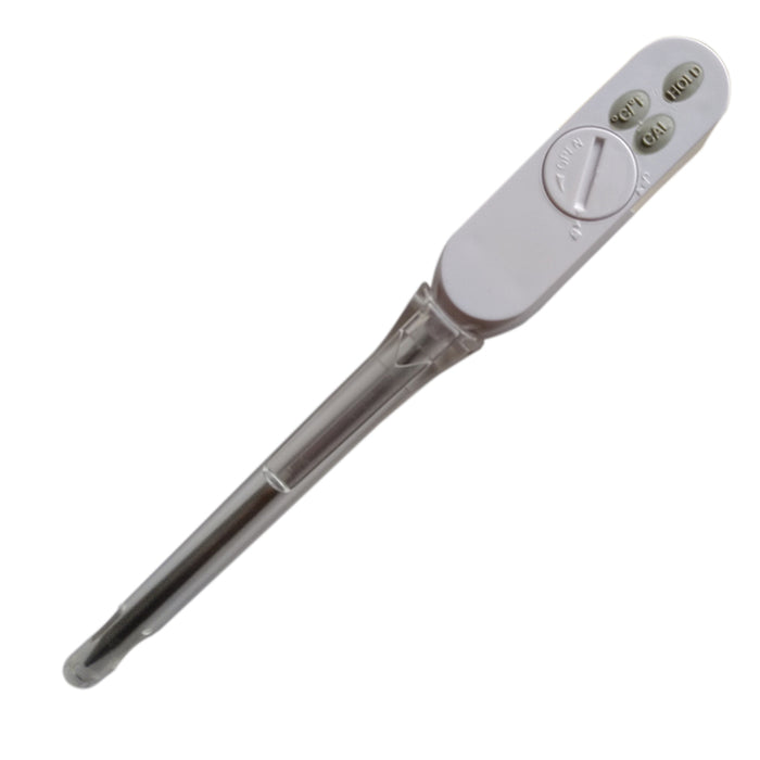 Combisteel waterproof digital pocket thermometer with LCD display and metal probe view 2