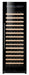 Combisteel 325 litre single zone wine cooler, black freestanding cabinet with LED lighting view 2