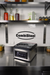 Stainless steel tabletop vacuum packing machine with control panel and sealing mechanism view 4