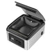 Stainless steel tabletop vacuum packing machine with control panel and sealing mechanism view 2