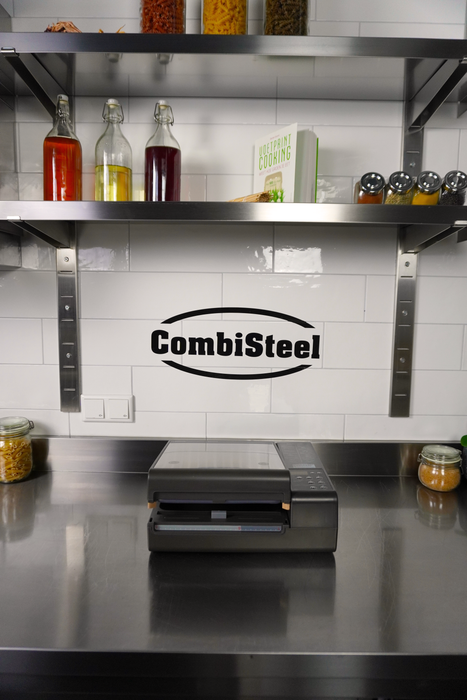 Stainless steel tabletop vacuum packing machine with 254mm seal width view 3