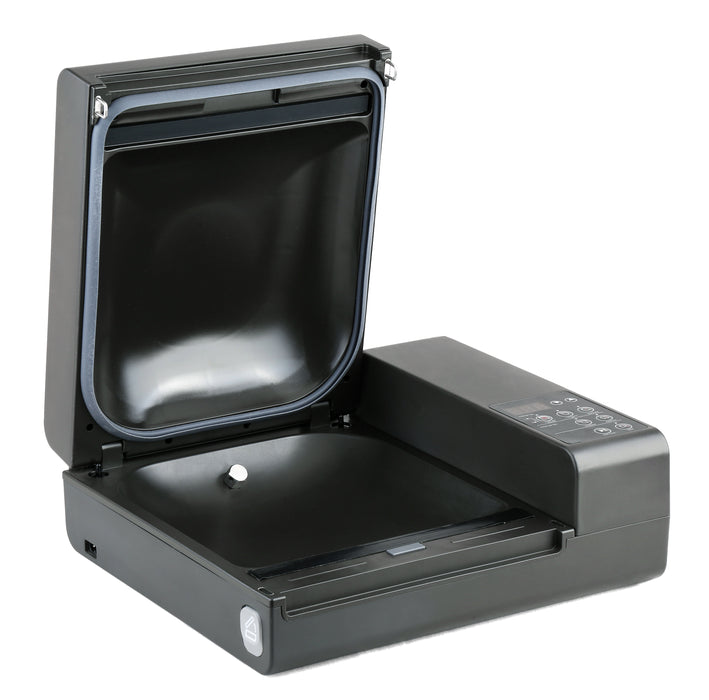 Stainless steel tabletop vacuum packing machine with 254mm seal width view 2
