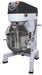 White Combisteel 30 litre planetary mixer with bowl, whisk and dough hook attachments