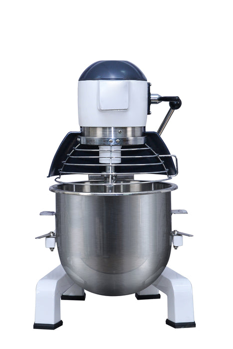 White Combisteel MIXER 20 planetary mixer with mixing bowl and three speed controls view 2