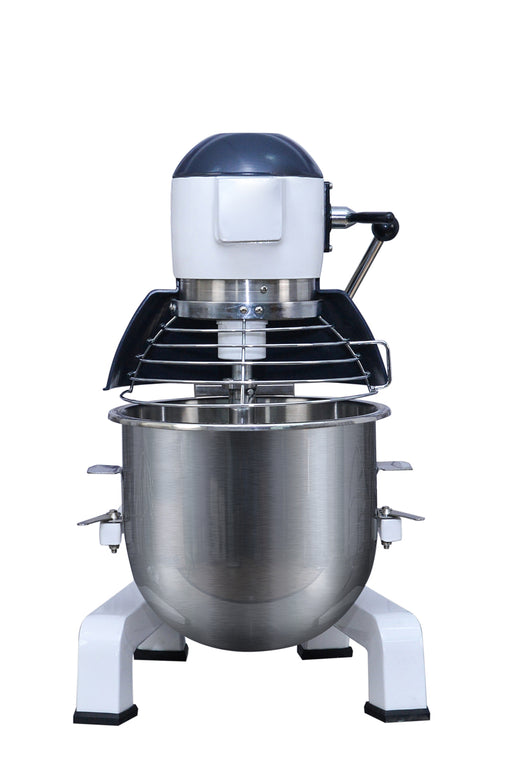 White Combisteel MIXER 20 planetary mixer with mixing bowl and three speed controls view 2