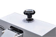 White Combisteel manual dough press with 458mm diameter heated plate view 5