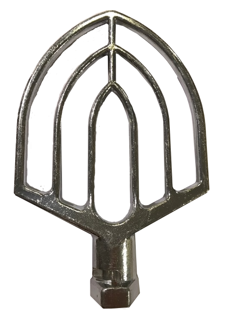 Stainless steel flat mixing arm for Combisteel planetary mixer