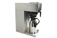 Stainless steel commercial coffee machine with integrated 2.0 litre thermos jug view 5