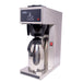 Stainless steel commercial coffee machine with integrated 2.0 litre thermos jug