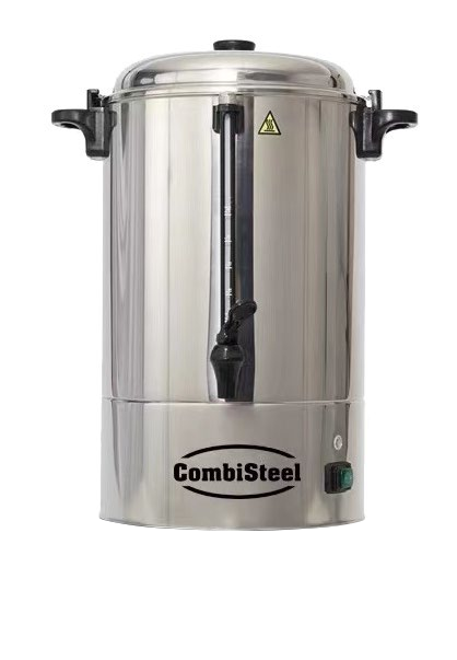 Combisteel stainless steel double wall coffee percolator, 10 litre capacity