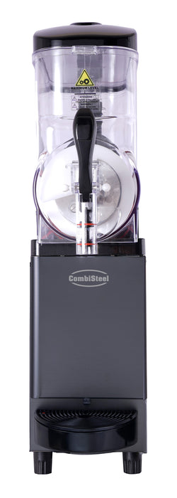 Black tabletop granita machine with digital display and push-button controls view 2