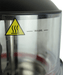 Black Combisteel 10 litre hot chocolate dispenser with bain-marie heating system view 7