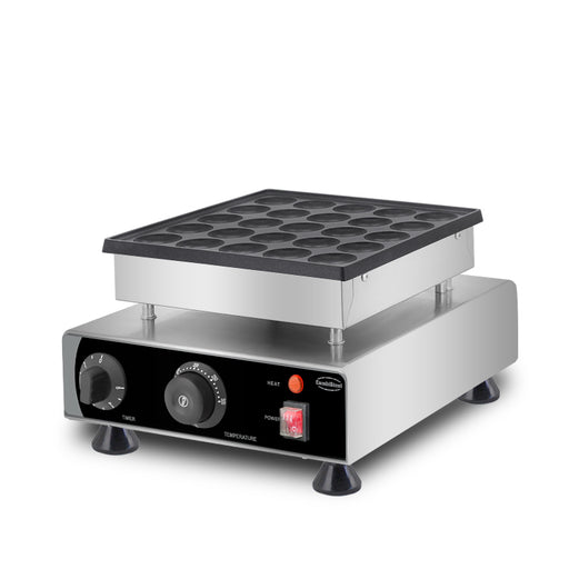 Combisteel stainless steel tabletop pancake maker with cast aluminium plate, 25 piece capacity
