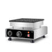 Combisteel stainless steel tabletop pancake maker with cast aluminium plate, 25 piece capacity view 2