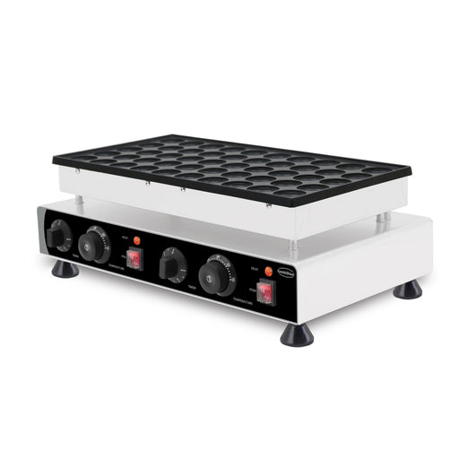 Combisteel tabletop pancake maker with stainless steel body and non-stick cooking plate