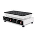 Combisteel tabletop pancake maker with stainless steel body and non-stick cooking plate