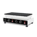 Combisteel tabletop pancake maker with stainless steel body and non-stick cooking plate view 2