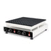 Combisteel tabletop pancake maker with cast aluminium non-stick plate and control knob