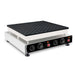 Combisteel tabletop pancake maker with cast aluminium non-stick plate and control knob view 3