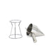 Stainless steel batter dispenser with dosing button and 1.3 litre capacity view 4