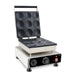 Combisteel tabletop pancake maker with cast aluminium griddle and knob controls view 2