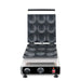 Combisteel tabletop pancake maker with cast aluminium griddle and knob controls view 3