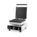 Combisteel round syrup waffle maker with stainless steel body and cast aluminium plate